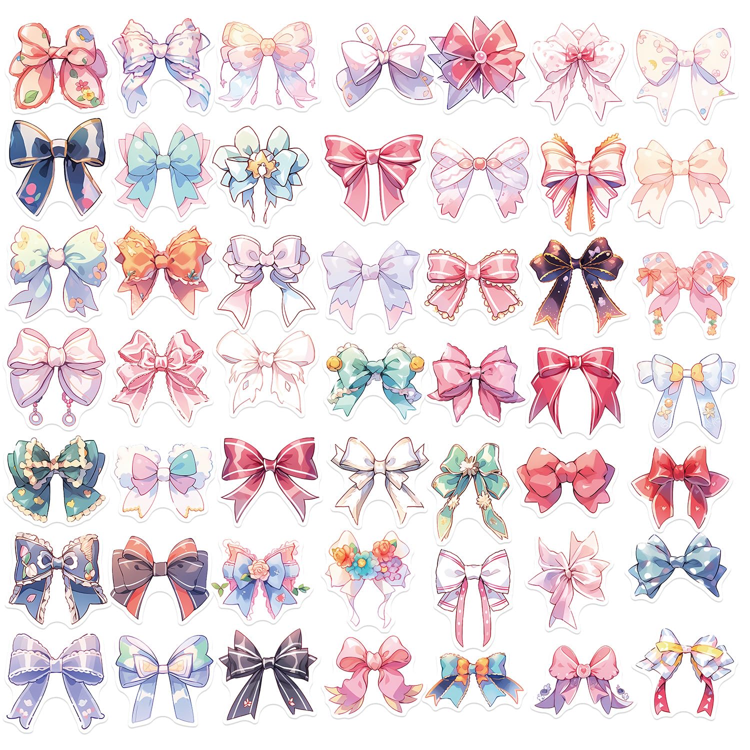 500 Autocollants Noirs En Forme De Nœud Papillon PP - Imperméables - Parfait Scrapbooking, Décoration Cartes, Bouteilles, Ordinateurs - 3,6x3,7 Cm