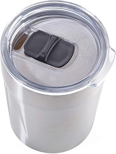 Miniatura 3 de TROIKA Original ESPRESSO DOPPIO CUP65BL Taza térmica para expreso, café, té taza de viaje de doble pared Capacidad de aislamiento máx. 5.4 fl oz