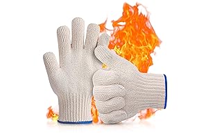 932°F Heat Resistant BBQ Gloves - Ultimate Protection for Grill, Oven, and Hot Food Handling