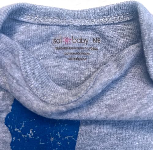 Miniatura 3 de Sol Baby California Love - Body de manga corta para recién nacidos, bebés y bebés