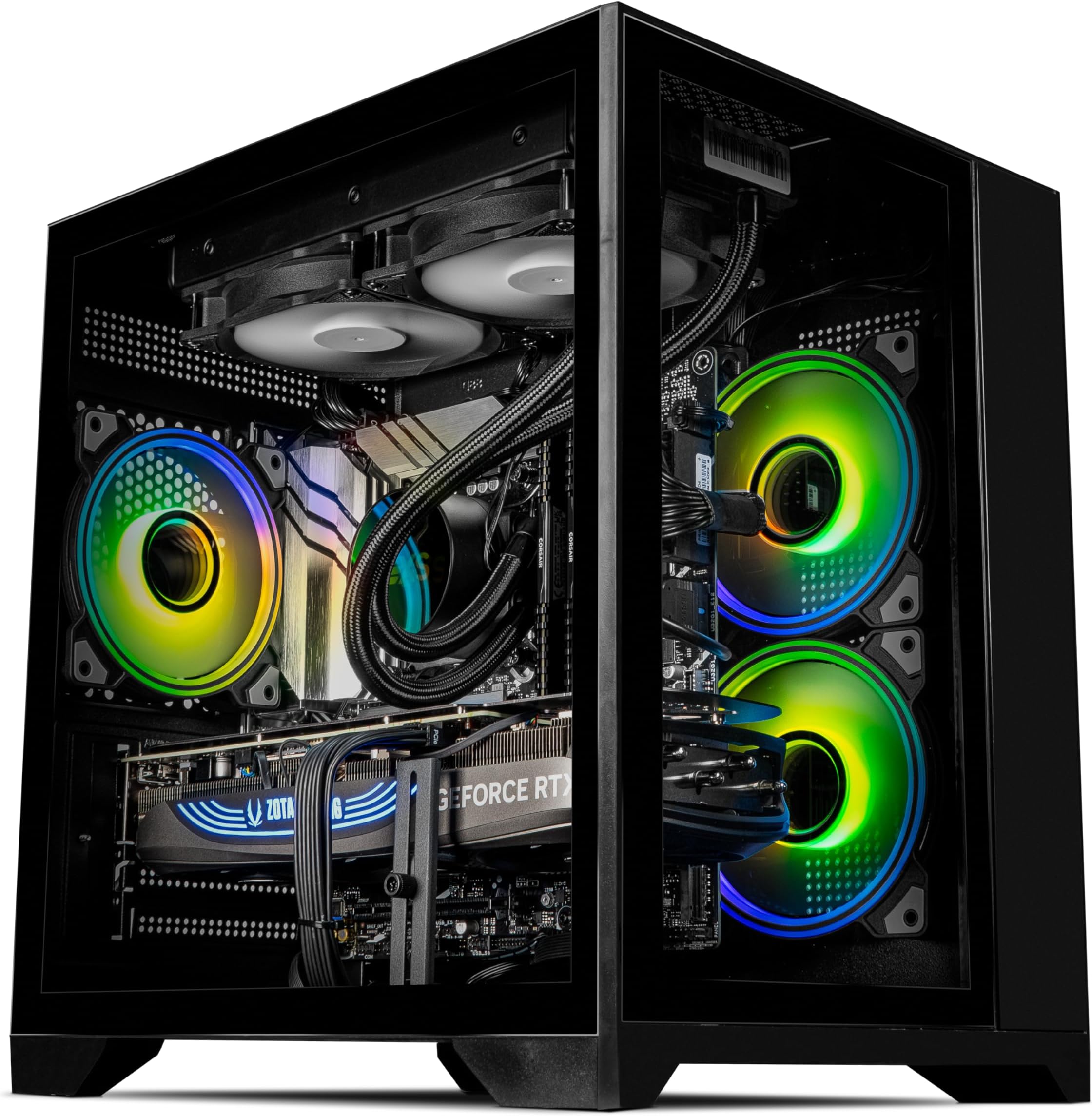 SCAN Aurum Liquid Cooled Gaming PC | RTX 4070 SUPER 12GB | Core i9-12900KF 16-Core | 32GB RAM | 1TB M.2 SSD | Dynamic RGB Lighting | WiFi | Streaming Ready | Windows 11