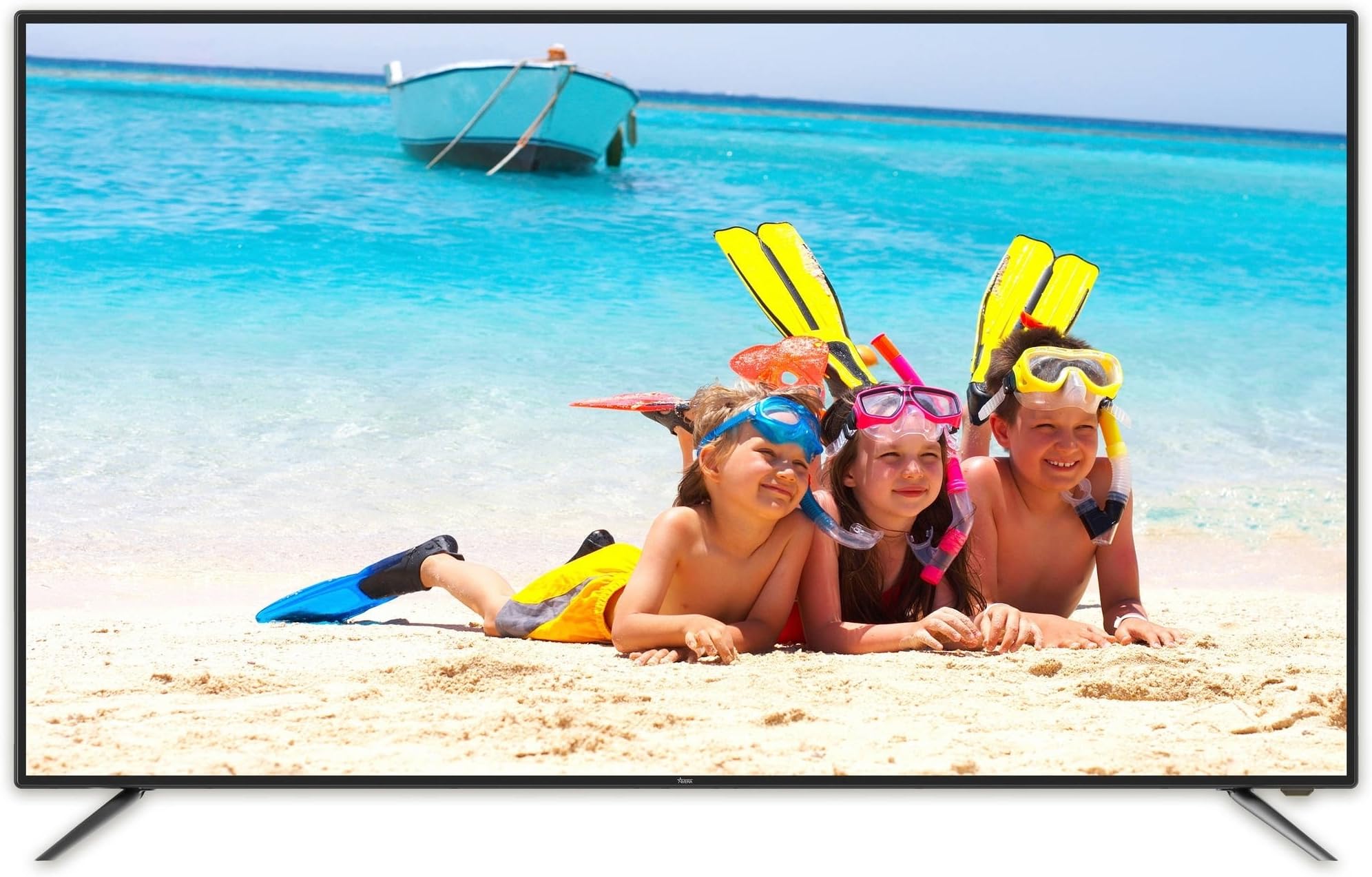 Avera AVR-49EQX10 4k 49" LED TV, Black (Certified Refurbished)