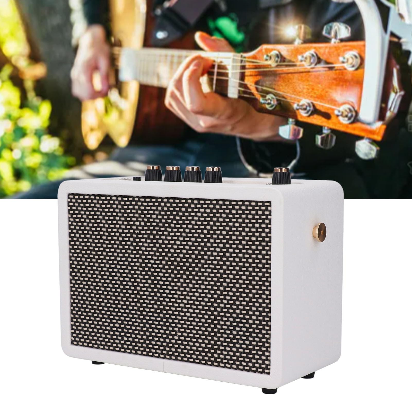 IG-10Pro Kleiner Gitarrenverstärker, 10-W-Desktop-Übungslautsprecher für E-Gitarre mit 3-Zoll-Lautsprechereinheit