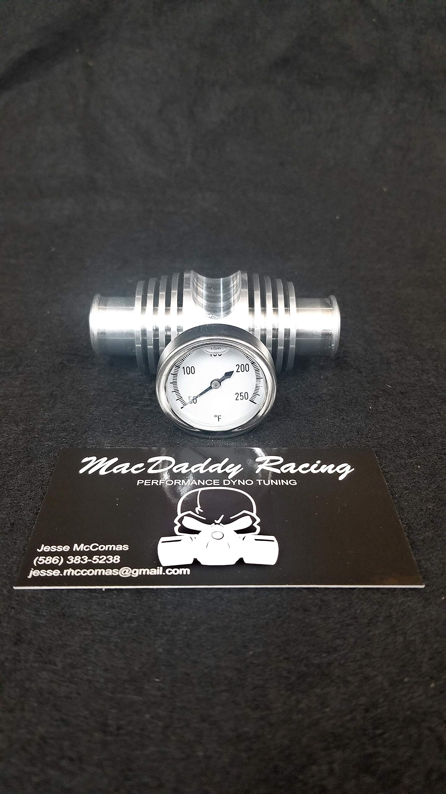 MacDaddy Racing Suzuki LTZ 400 Coolant Temperature Gauge (Red)