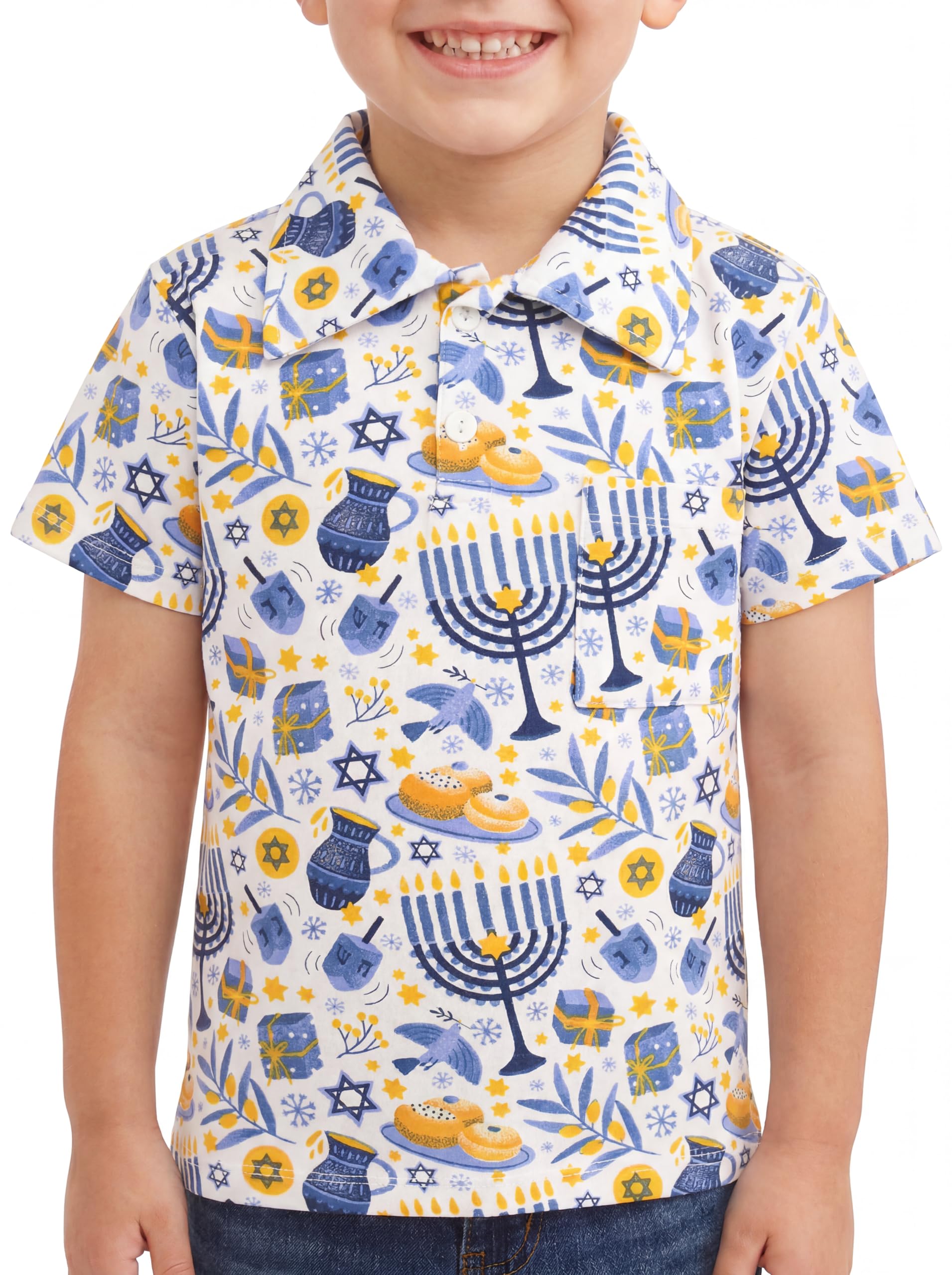 Unique Baby Moisture Wicking Kids Polo Shirts for Toddler Boys Polo Shirt