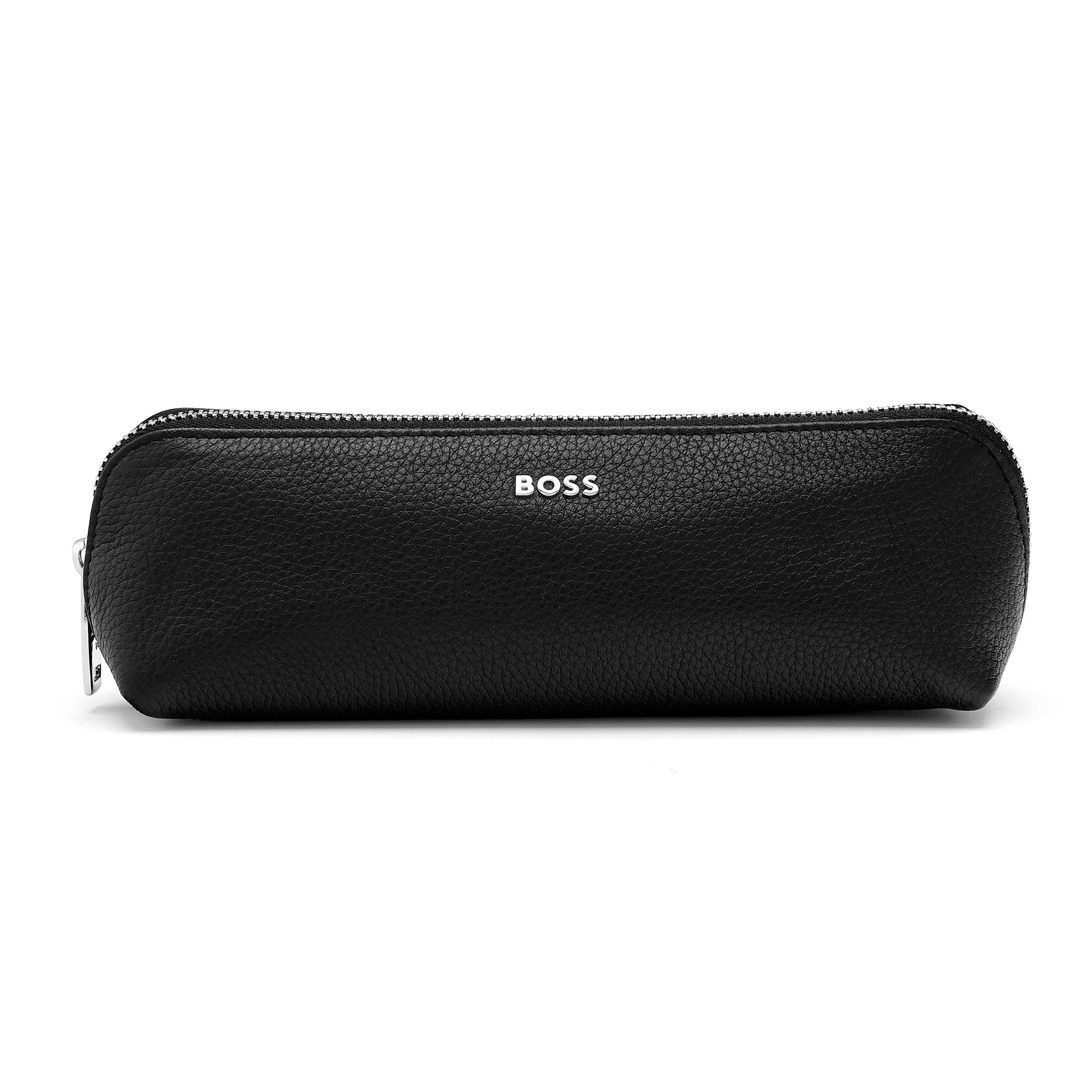 HUGO BOSS Klasyczny długopis Grained, czarny, 21 x 6 x 6.5 cm, Klasyczny długopis Grained Black