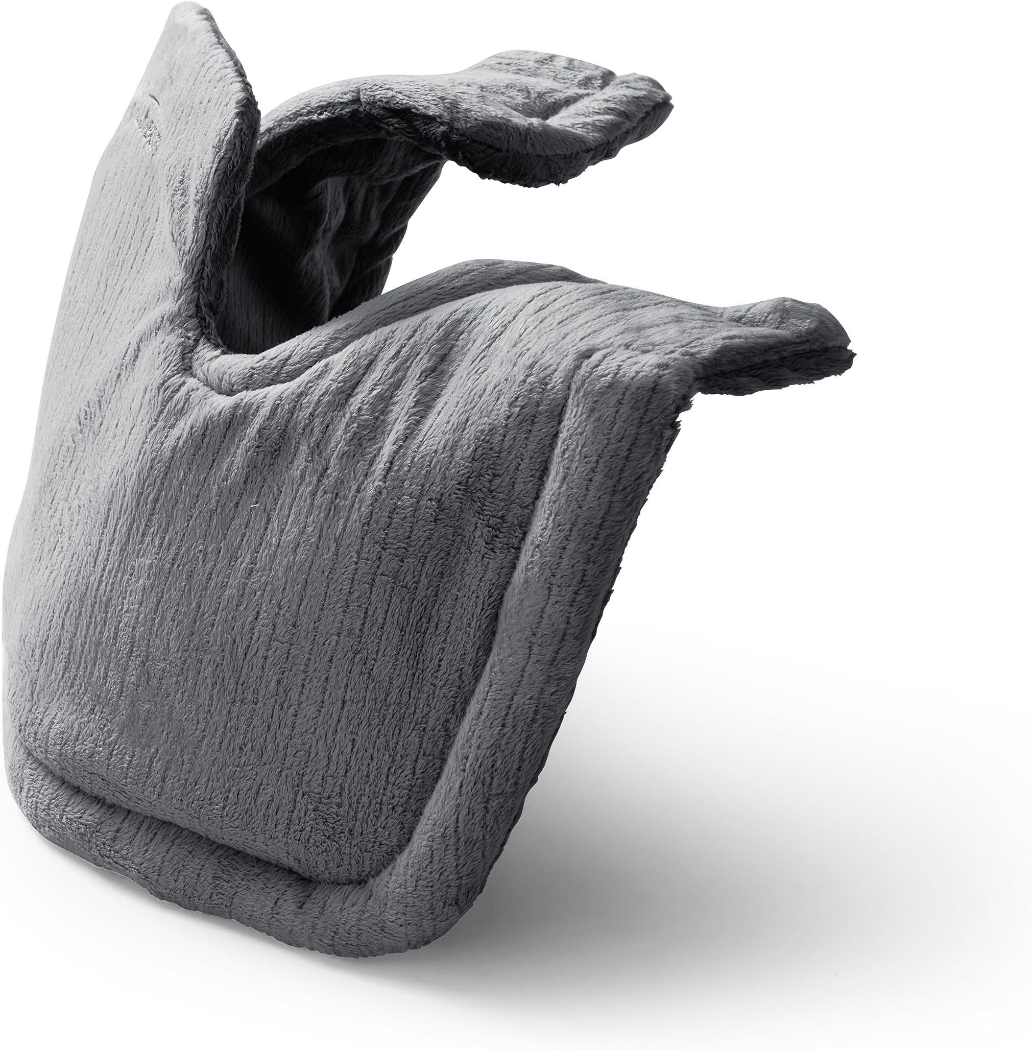 Heating Pad for Neck and Shoulder Pain Relief with Auto Shut Off and Moist Heating Option 22 x 14 Grey