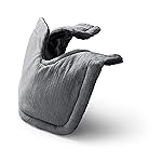 Sunbeam Heating Pad for Neck and Shoulder Pain Relief with Auto Shut Off and Moist Heating Option 22 x 14 Grey