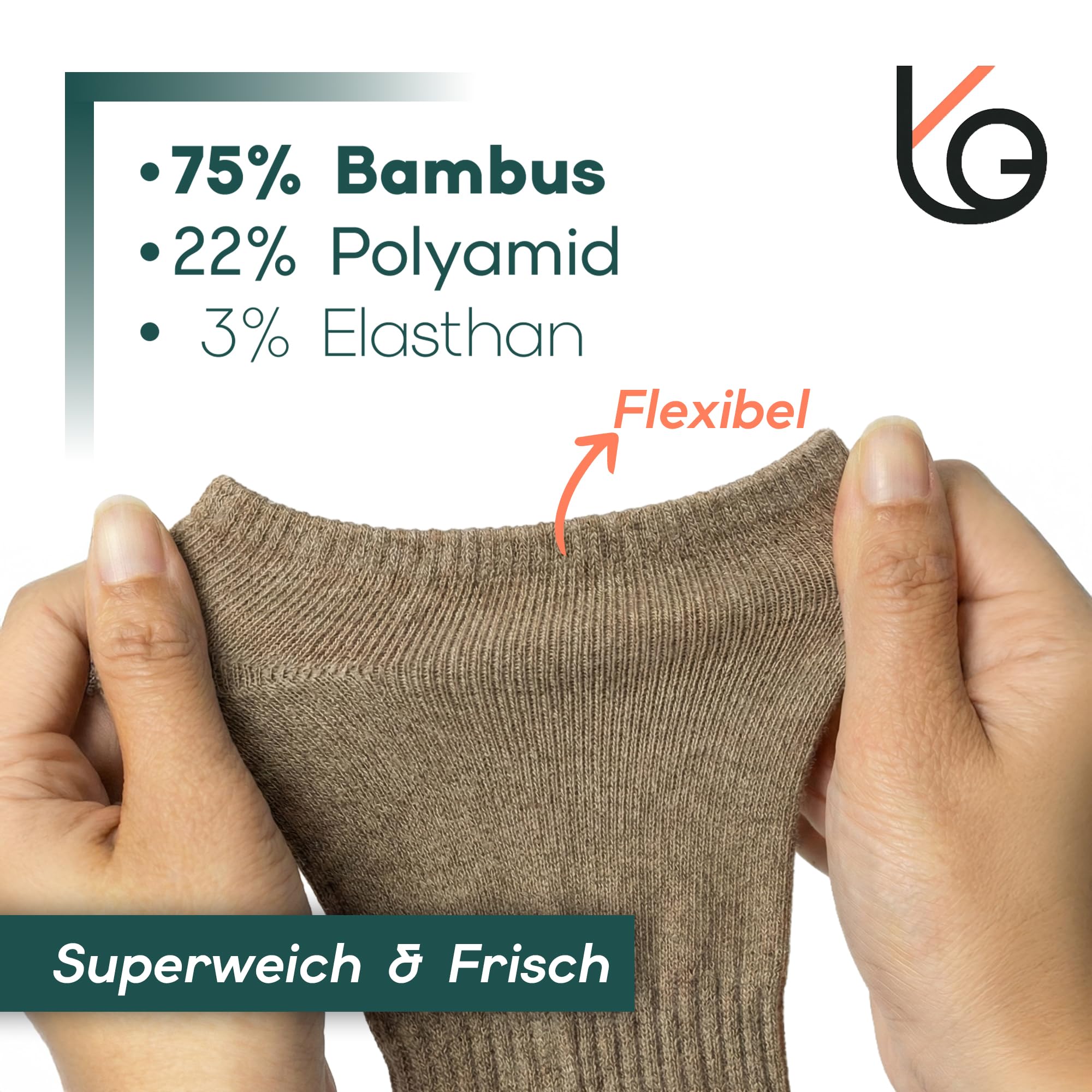 6 Paar No Show Socken mit Rutschfester Y-Ferse für Damen und Herren aus Bambus Atmungsaktive Unsichtbare Sneaker Socken für Alltag und Arbeit Schwarz, Weiß und Beige 35-38, 39-42, 43-46