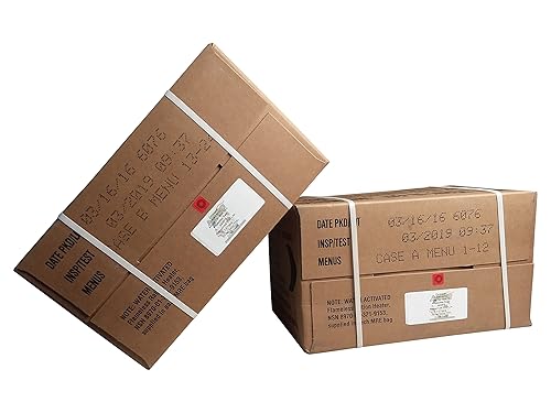 MRE (Meals-Ready-To-Eat) Case A-Inspection 032019 or Better-ACM MRE Case