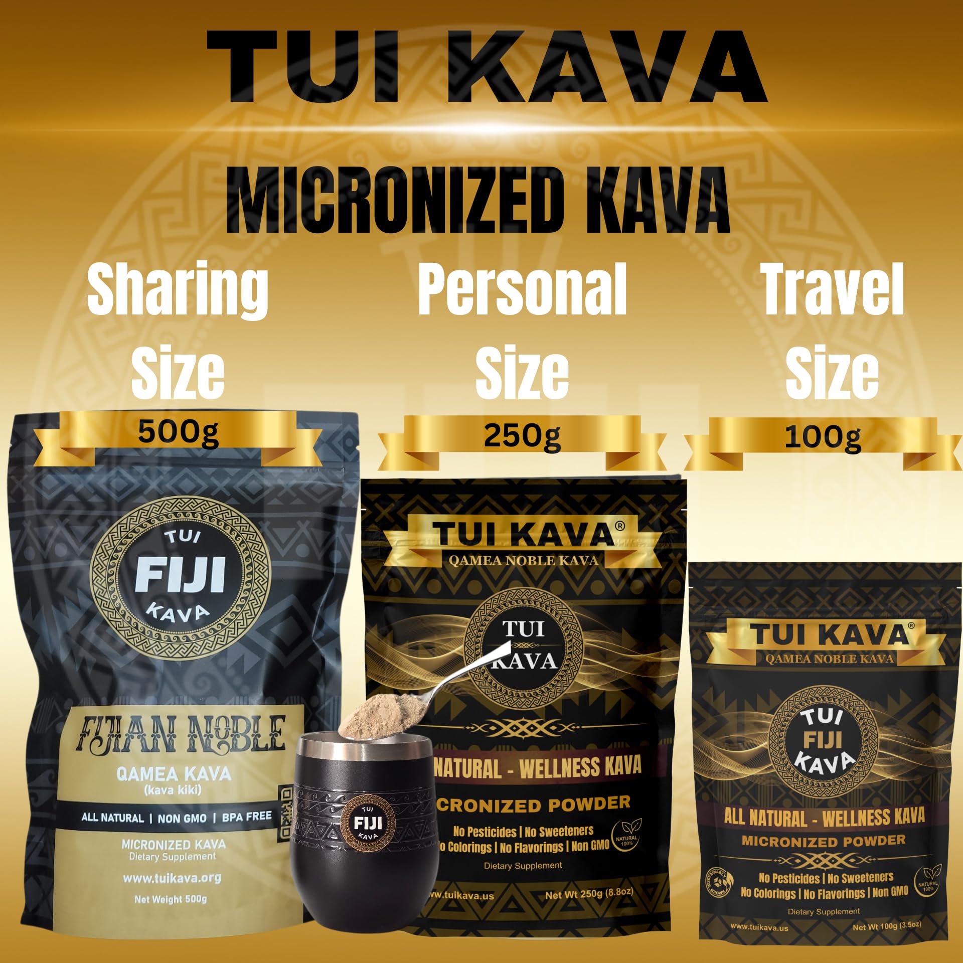 MICRONIZED Noble Kava Root Powder – 100g (3.5oz) Trial Size | Heady & Euphoric | Natural Mood, Sleep & Stress Support | Premium Fijian Kava for Focus & Relaxation | NO STRAINING — Amazon image 6