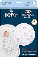 Vista 2 de HALO Harry Potter 100% algodón Saco de dormir con manta de arropar, manta de poner de ajustable en 3 direcciones, TOG 1.5, Harry Potter Encantado
