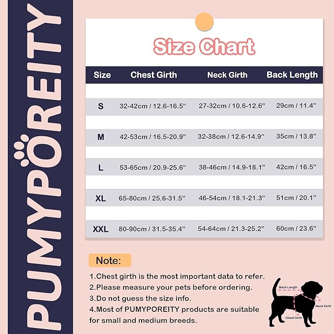 Traje Tuxedo con Corbata para Perro Pequeño PUMYPOREITY, Talla S, Negro miniatura 3