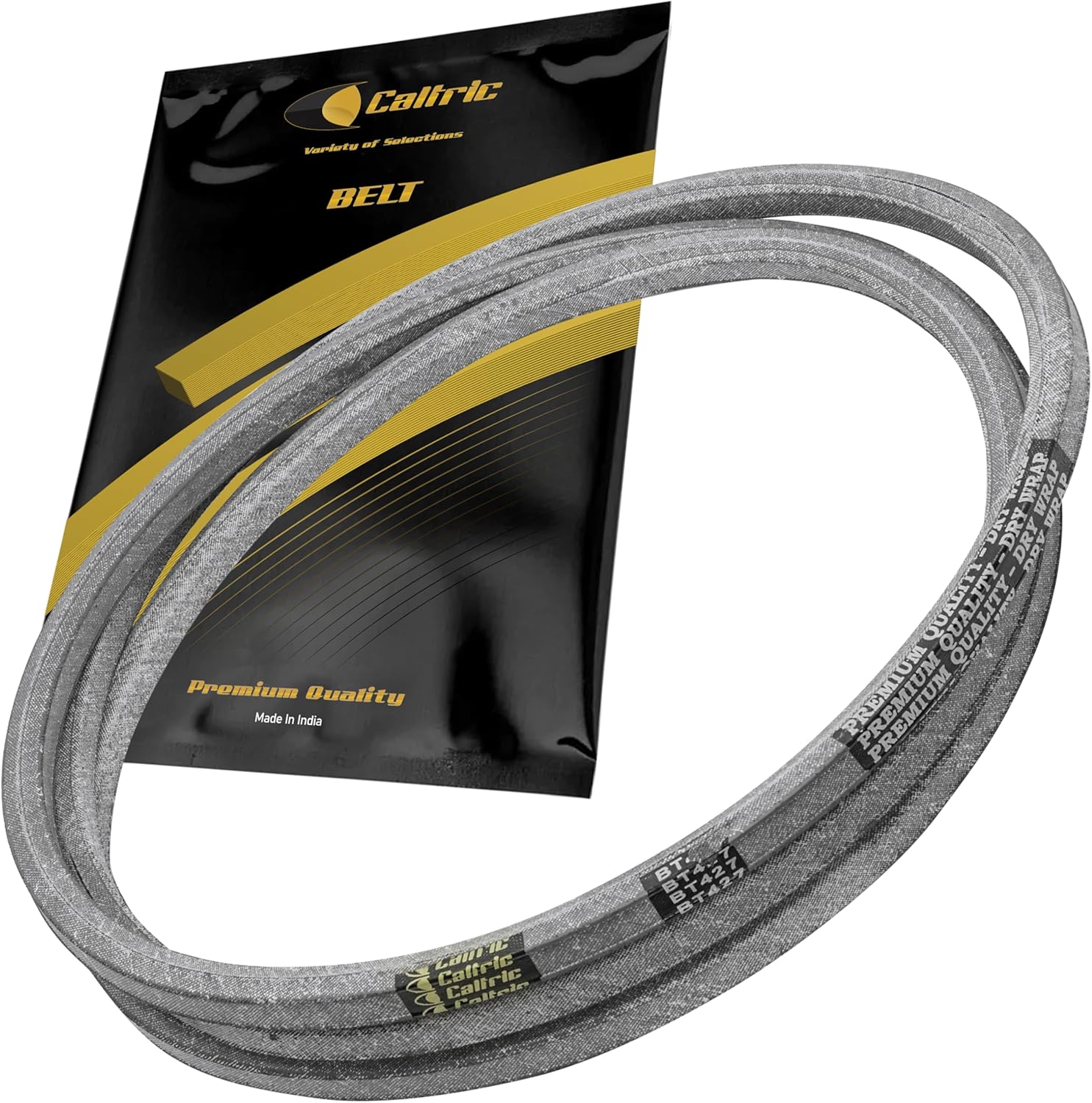 Caltric 129.4 Inch 5/8" bb Thick Deck Belt Compatible with John Deere M163991 M142997