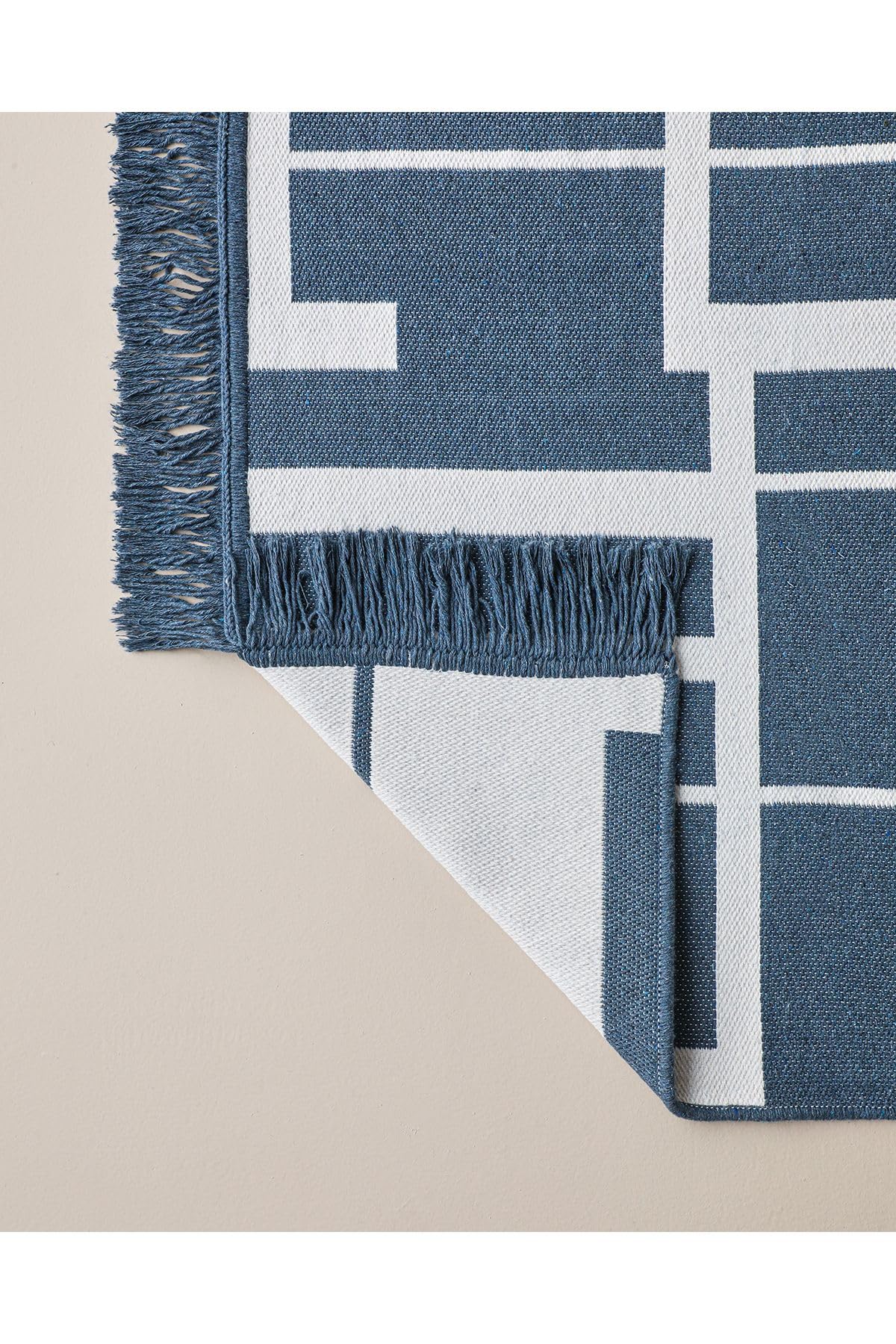 English Home Eterno Dokuma Kilim 80x150 cm Lacivert