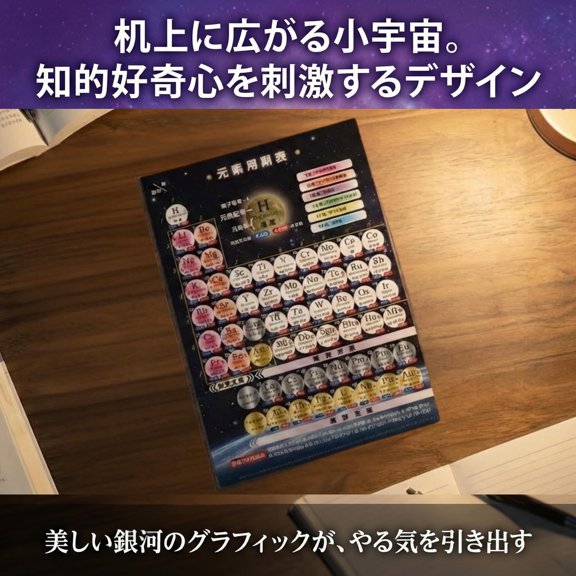 Amazon | 受験A4クリアファイル (元素周期表) | クリアホルダー