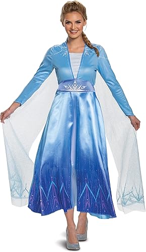 Disguise Disfraz de Disney Elsa Frozen 2 Deluxe para adulto