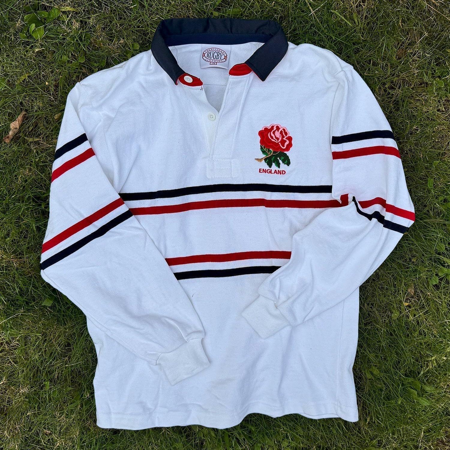 England Split Stripe Rugby Jersey