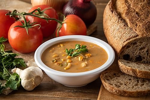 Miniatura 3 de Carlisle FoodService Products Kingline - Tazón de sopa reutilizable de plástico para el hogar y el restaurante, melamina, 16 onzas, blanco, (paquete