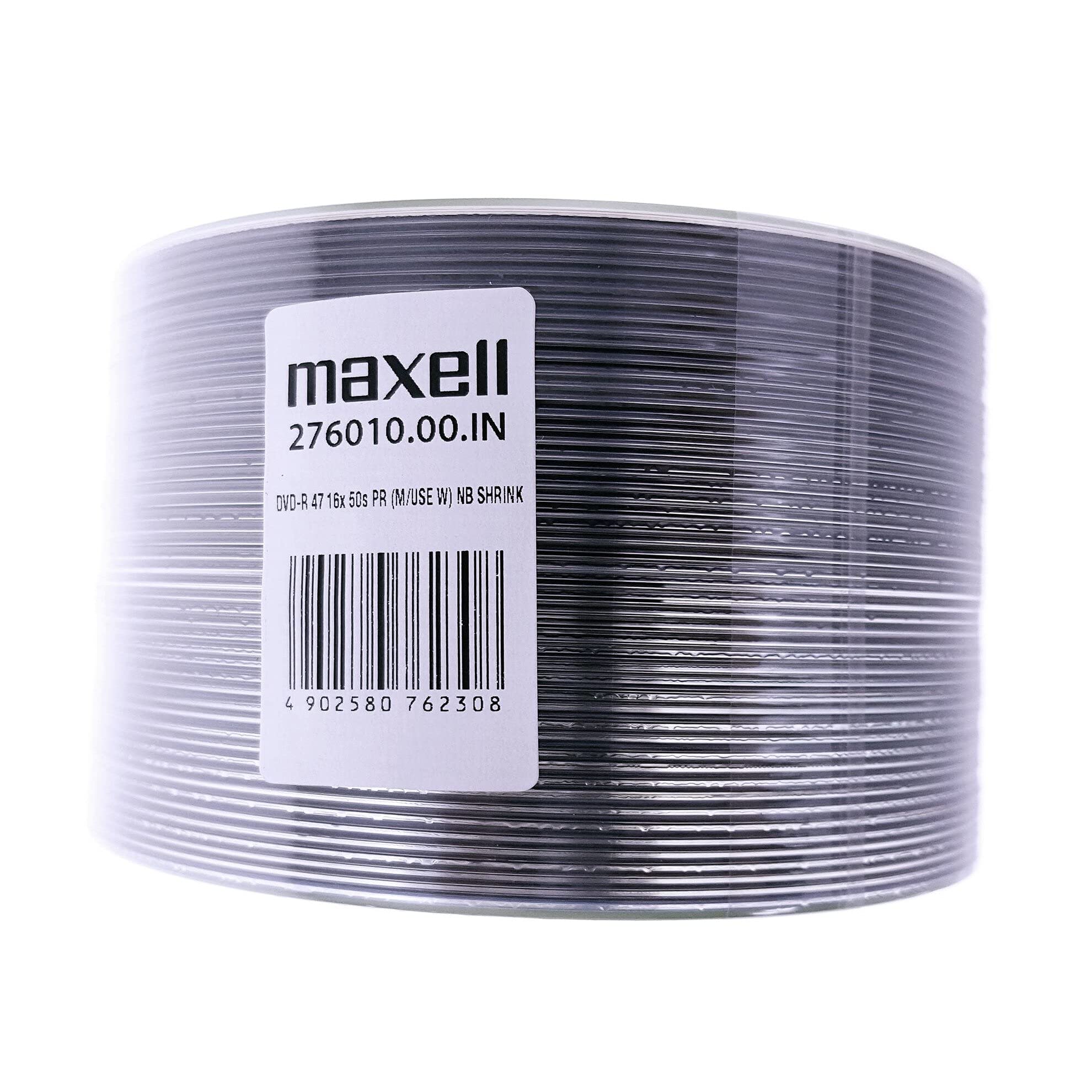 Maxell DVD-R 4.7 Go / 120 Min 16x, Full Printable, 50 pièces en ECO-Pack