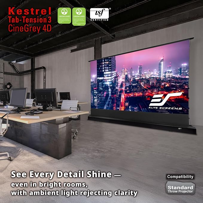 Pantalla eléctrica Elite Screens Kestrel 150 pulgadas 16:9 miniatura 2