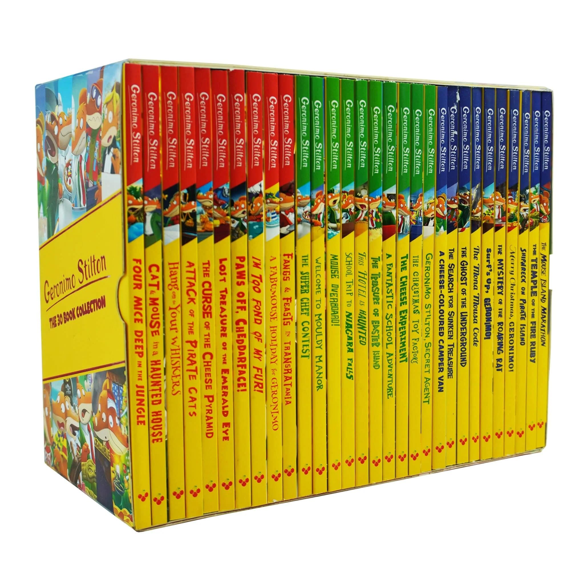 Geronimo Stilton Series 1, Series 2 and Series 3 - 30 Books
