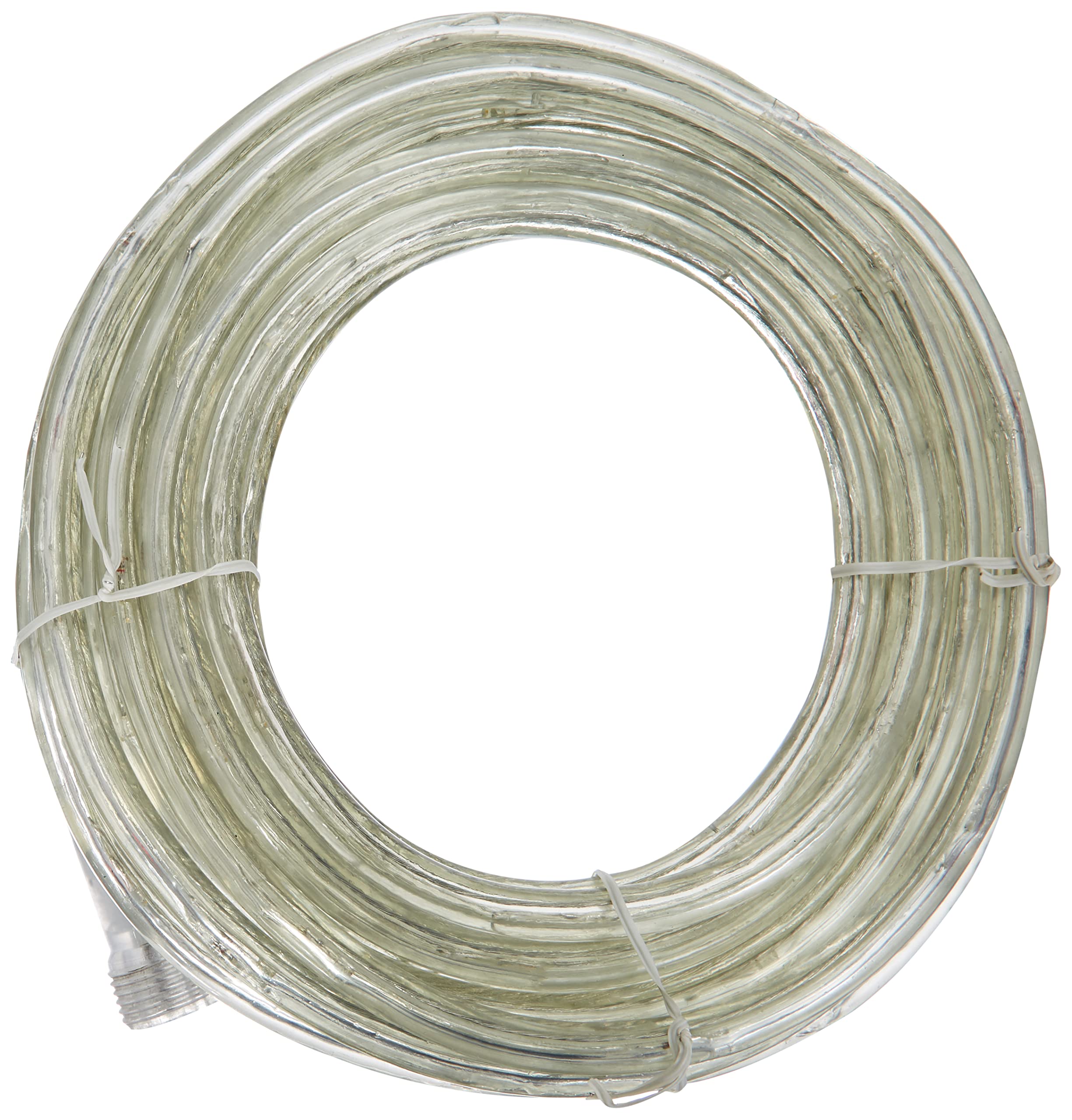 Best Season LED Lichtschlauch 6 m – System 24 Erweiterung, 126 LEDs warmweiß, Außen Weihnachtsbeleuchtung, Transparent, IP44, 2,6 W, Länge 600 cm