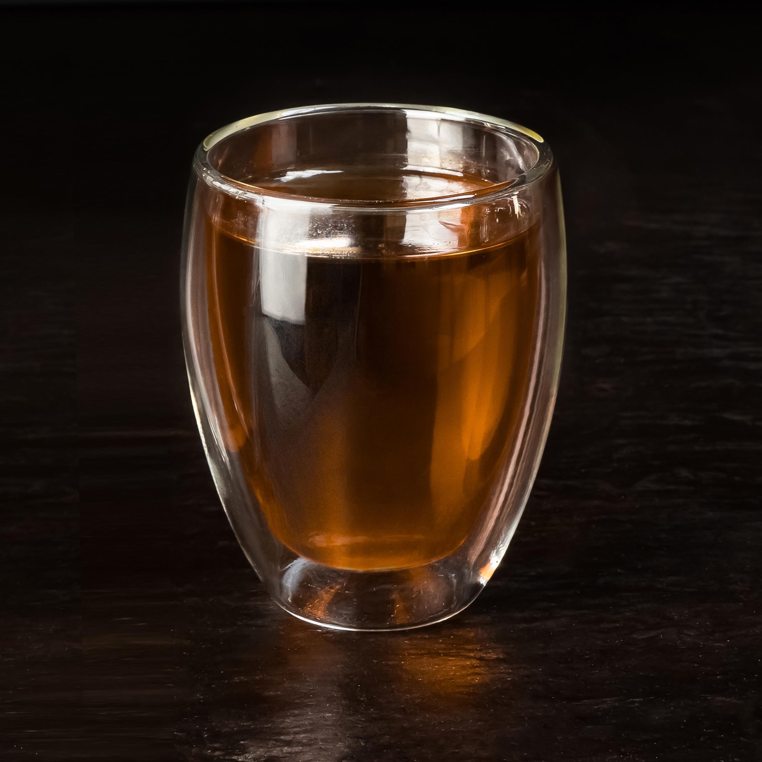 Creano Dubbelwandig XXL Thermoglas 400ml, Extra Groot Hittebestendig Koffieglas Thee Glas Latte Macchiato Van Borosilicaatglas