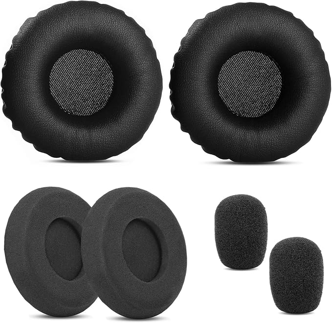 Kit de 6 almohadillas para auricular y micrófono miniatura 6