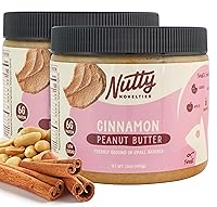 Vista 18 de Nutty Novelties Mantequilla de maní, alta en proteínas, baja en azúcar, mantequilla de maní saludable, mantequilla de maní completamente natural