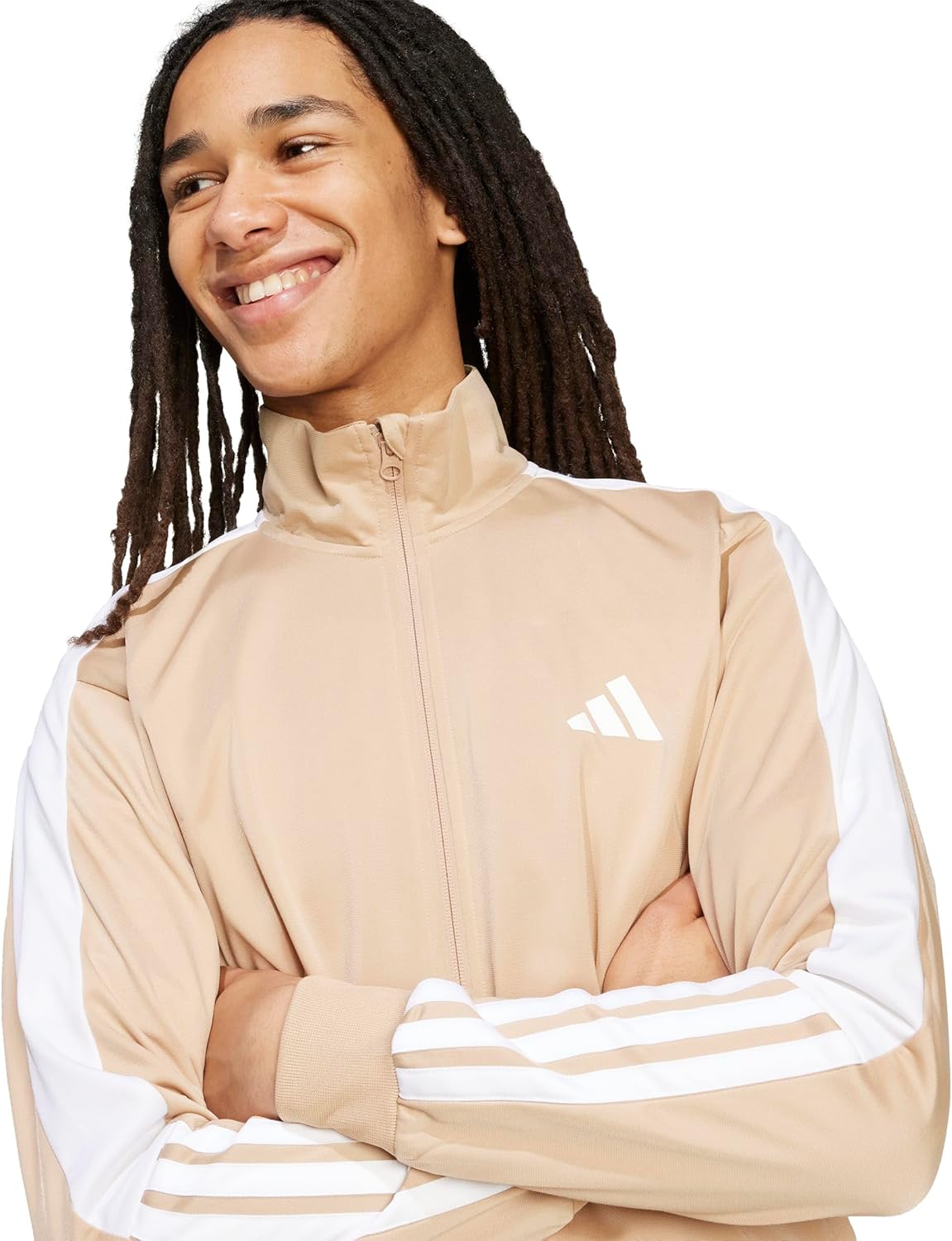 adidas mens Colorblock Track Top - Image 4