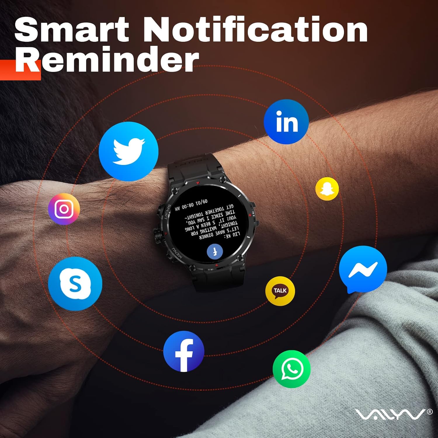 EIGIIS 2022 HD Smartwatch Uomo Militare con Risposta Chiamate 1.32 Robusto Impermeabile Orologio fitness Sportivi con Cardiofrequenzimetro Contapassi Pedometro per Android iOS EIGIIS 2022 HD Smartwatch Uomo Militare con Risposta Chiamate 1.32 Robusto Impermeabile Orologio fitness Sportivi con Cardiofrequenzimetro Contapassi Pedometro per Android iOS