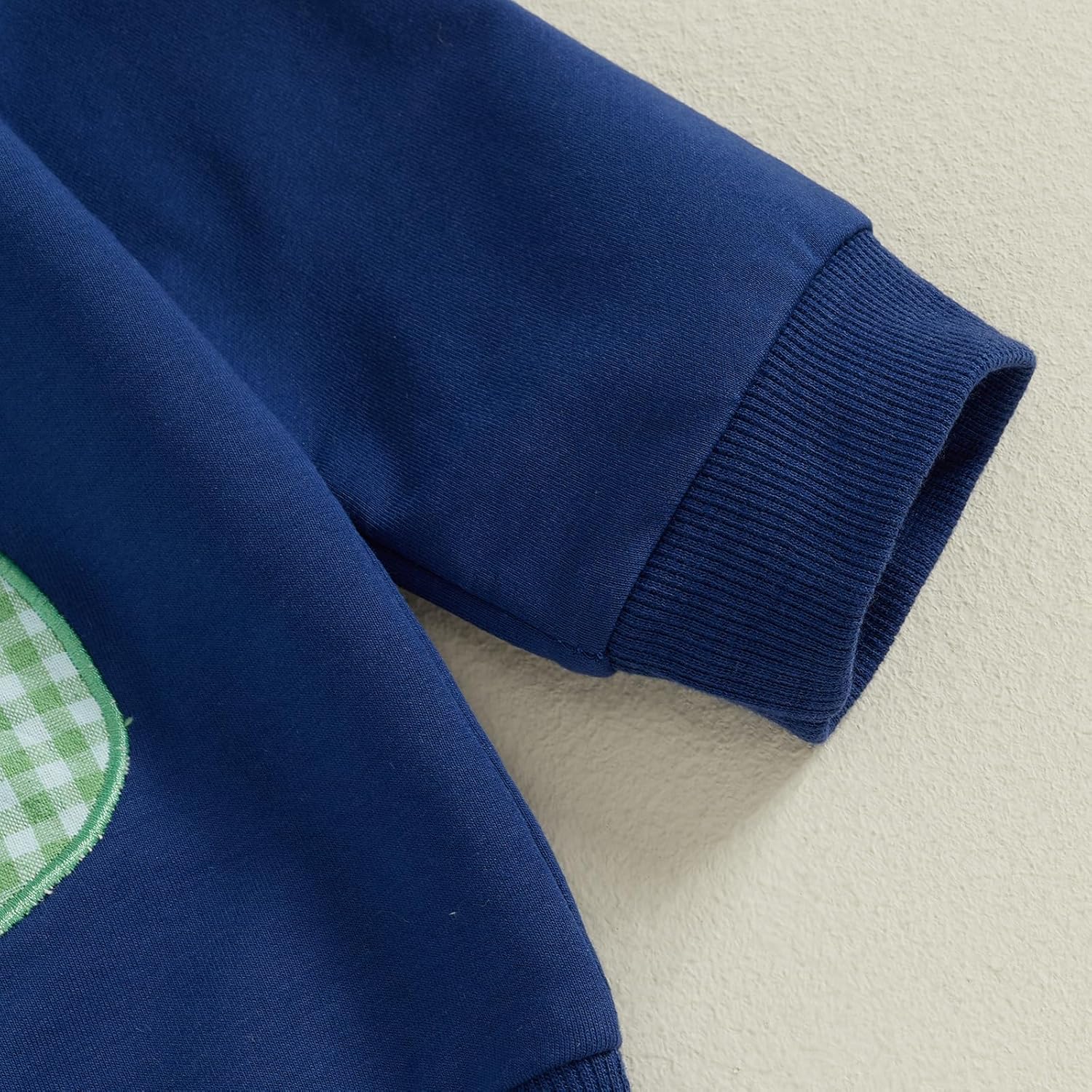 SAYOO Toddler Baby Boy Golf Outfit Hole in One Embroidery Sweatshirts Top Plaid Long Pants Set 2Pcs Golf Theme Fall Clothes - Image 6