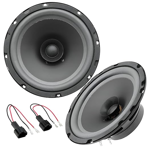sound-way Speakers Bicone Speakers 16.5 cm - 120 Watts for Peugeot