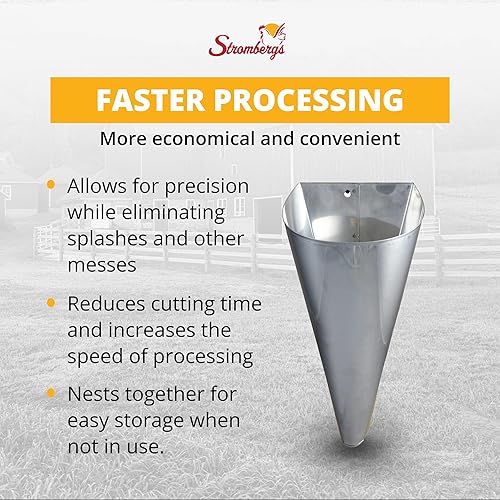 Miniatura 2 de Stromberg's PP271 Cono de matanzarestricción, XXL, acero