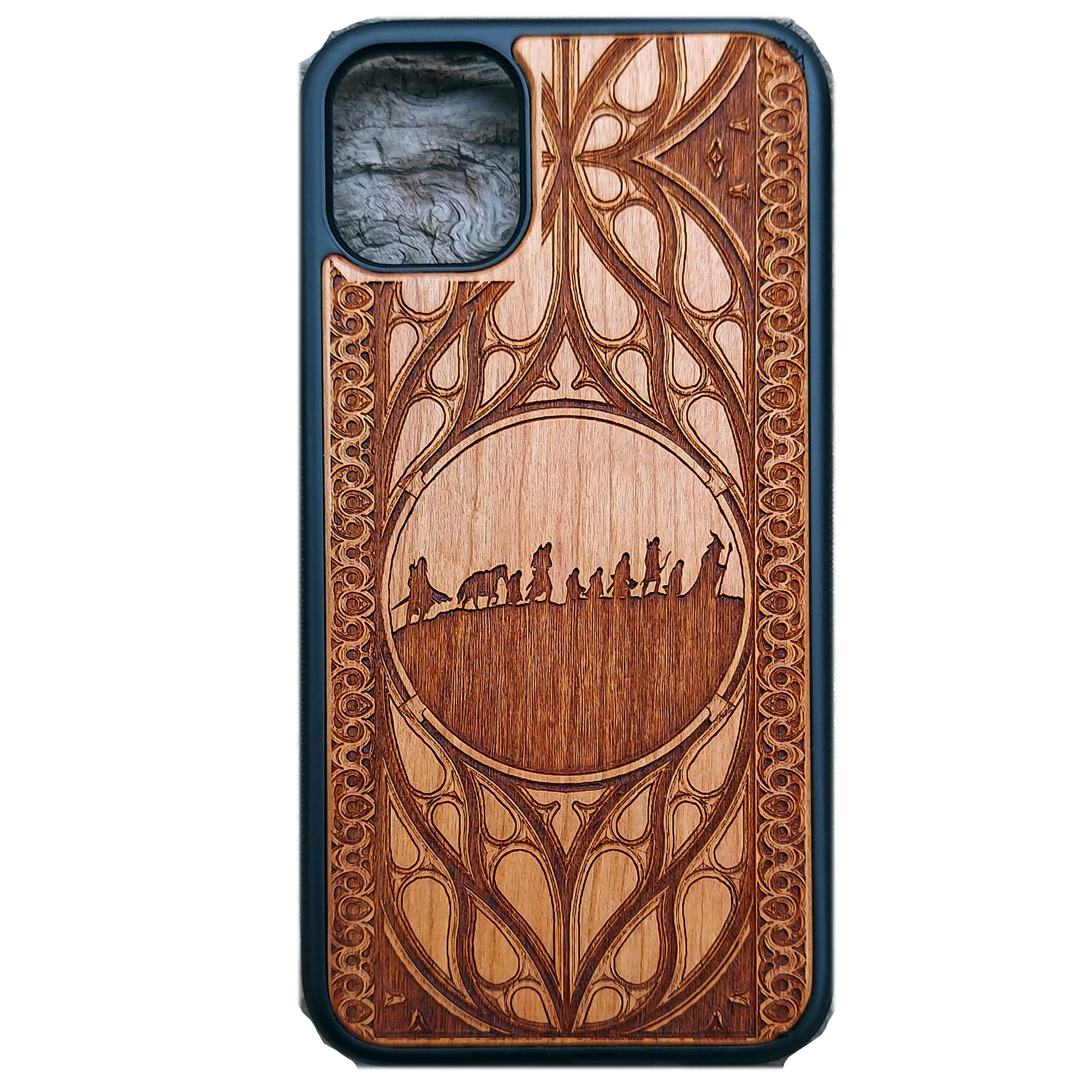 Wood Case for iPhone 16 15 14 13 12 11 Pro Max Mini & Galaxy S24 S23 S22 S21 S20 Ultra Plus