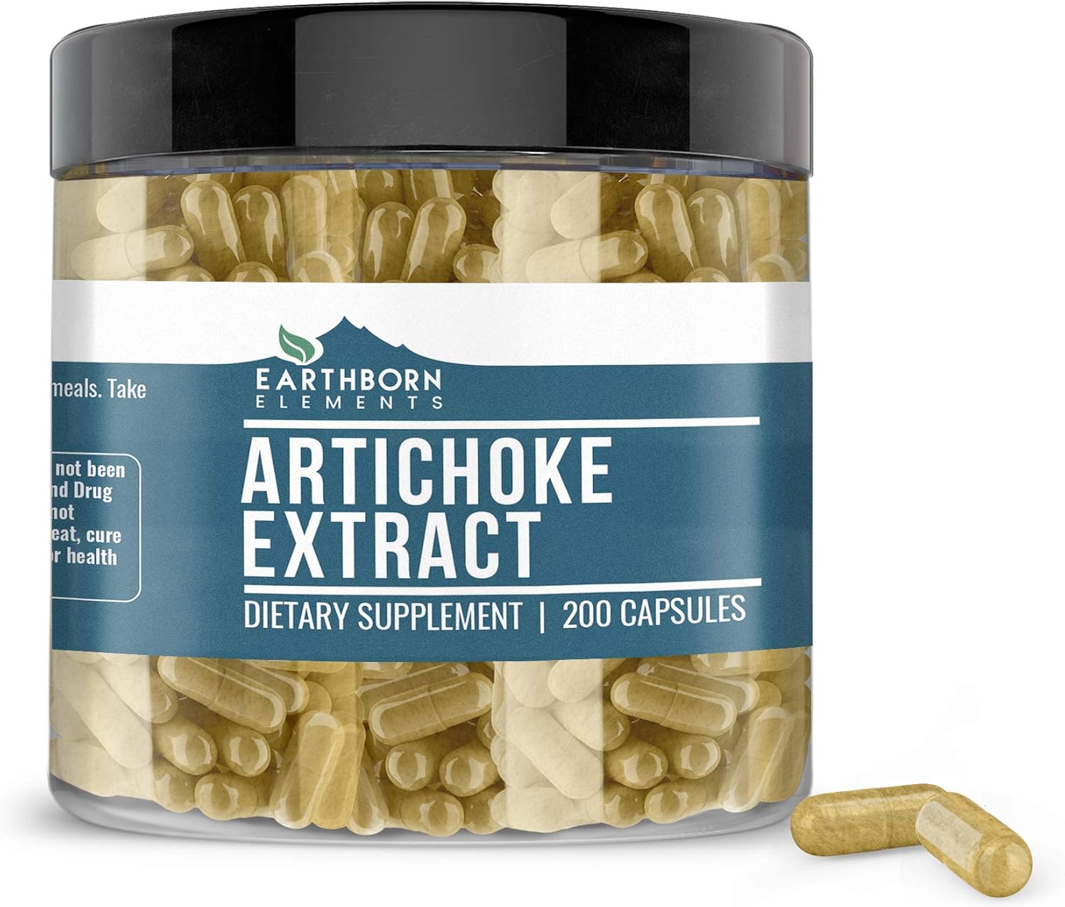 Earthborn Elements Artichoke Extract 200 Capsules, Pure