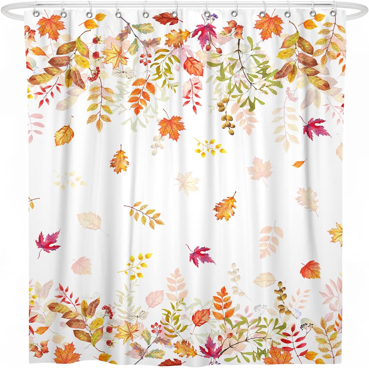Amazon.com: Woodiggie Fall Shower Curtain for Bathroom,Thanksgiving ...