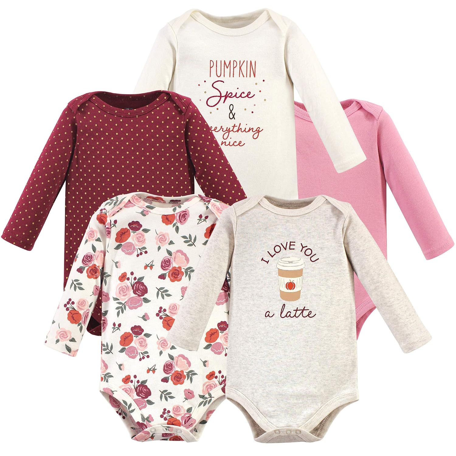Hudson Baby Unisex Baby Cotton Long-Sleeve Bodysuits, Pumpkin Spice, 0-3 Months - Review, Price and Buying Guide