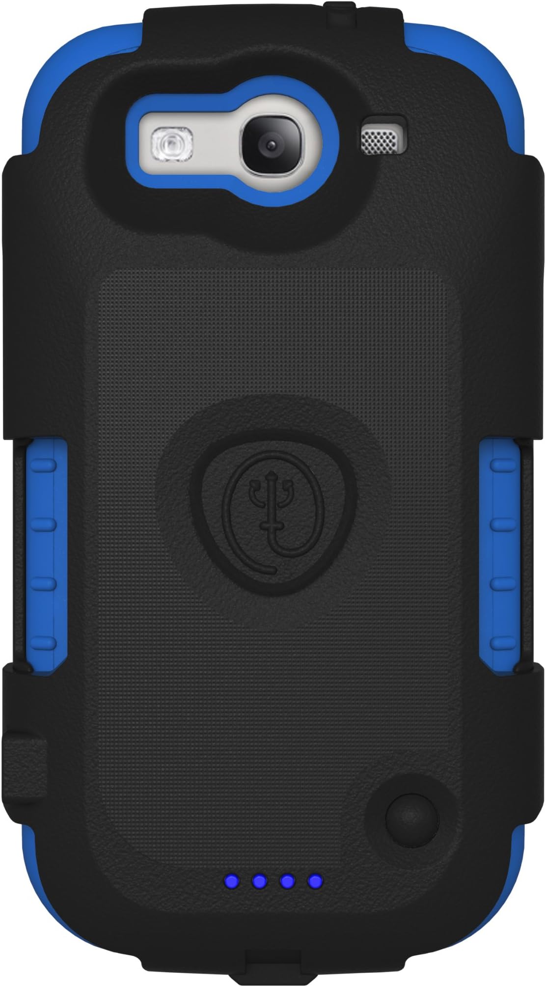 Trident Build Your Own Electra Charging Case for Galaxy S III i9300/SCH-1535/SPH-L710/SGH-T999 - Retail Packaging - Black/Blue