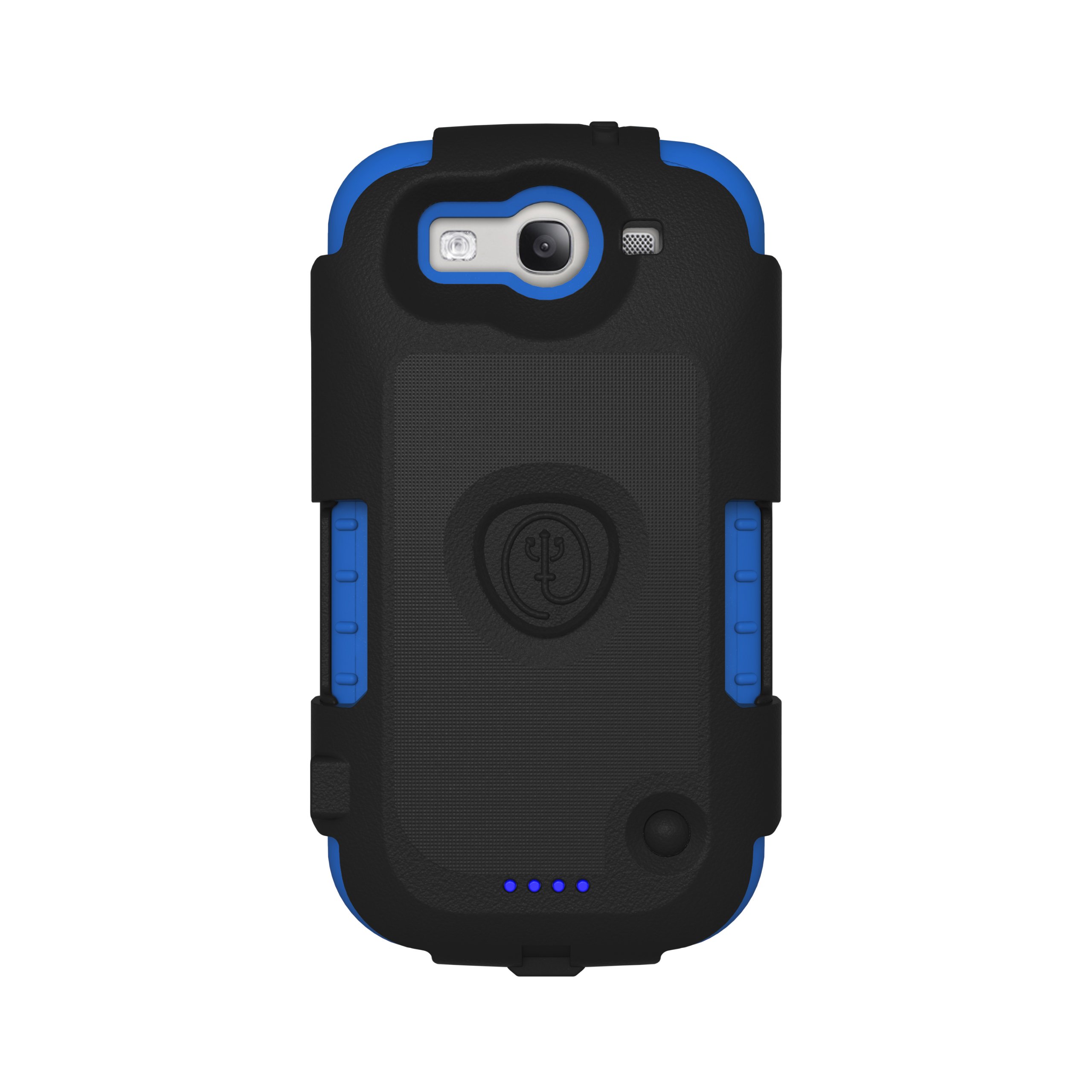 Trident Build Your Own Electra Charging Case for Galaxy S III i9300/SCH-1535/SPH-L710/SGH-T999 - Retail Packaging - Black/Blue