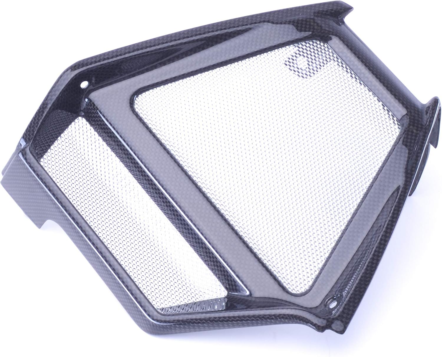 Bestem CBDU-DVL-FGC Carbon Fiber Lower Front Grill Cover Fairing (for Ducati Diavel 2011-2016), 1 Pack