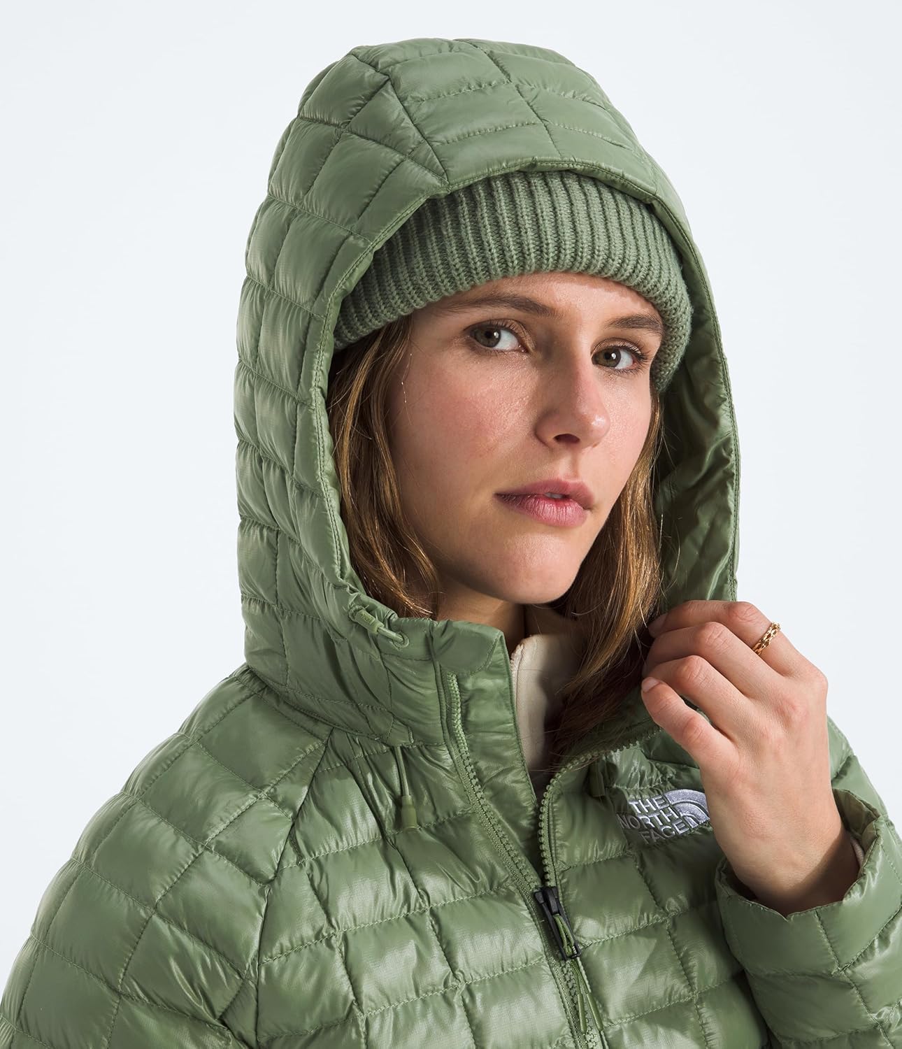 THE NORTH FACE Women's Thermoball Hooded Parka (Standard & Plus Size) | High Loft Insulation, Wind & Water Resistant