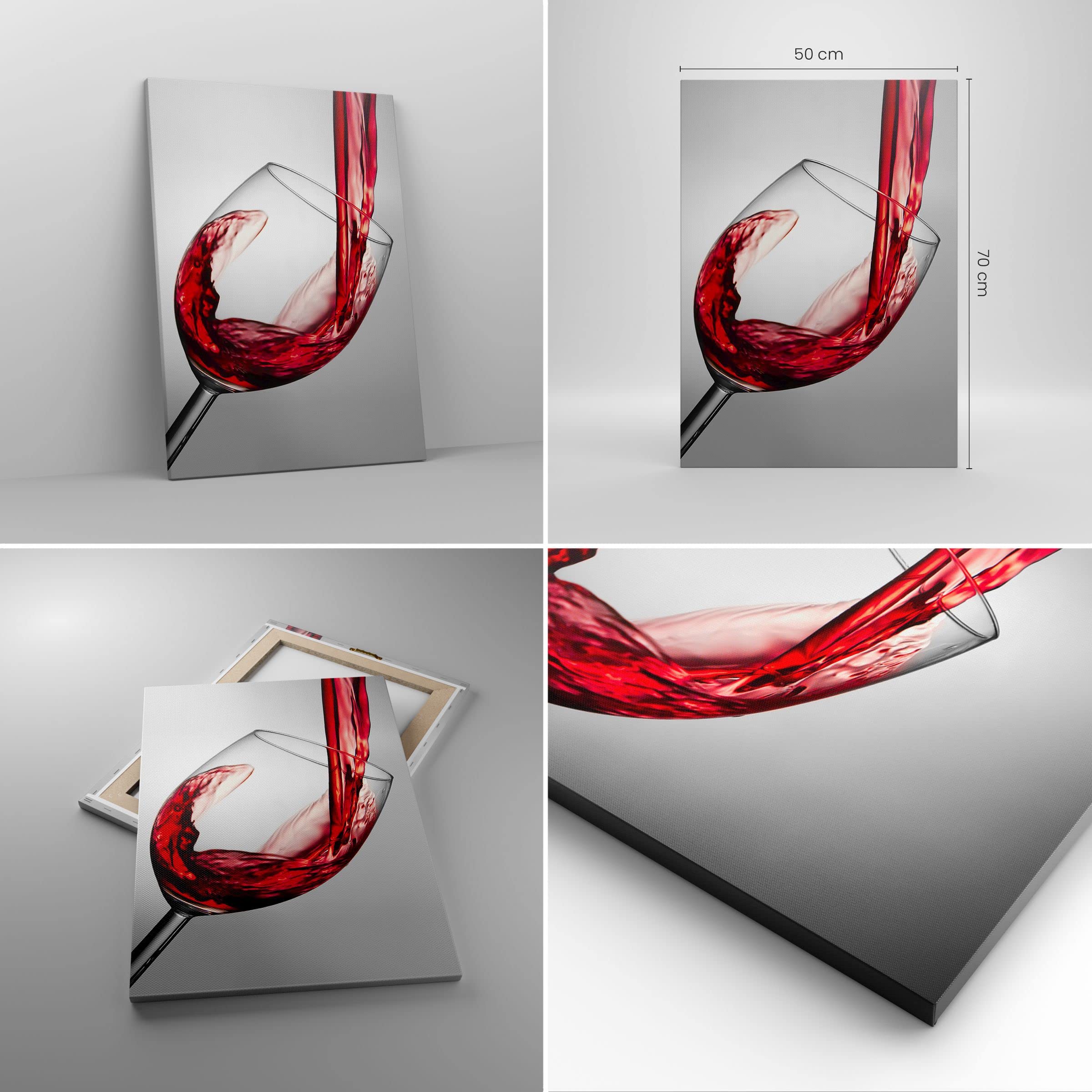 Quadro Moderno ALBERO della VITA azzurro arancio Astratto Quadri moderni soggiorno da Parete XXL grande Stampa su tela Canvas Decorazione Murale muro Arredo Camera letto Cucina (50x70 cm, 11