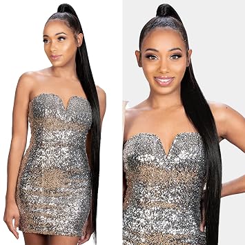 Zury Synthetic Weave NATURAL DREAM MULTI YAKY 22" + 5" DEEP CLOSURE DIPPING PURPLE