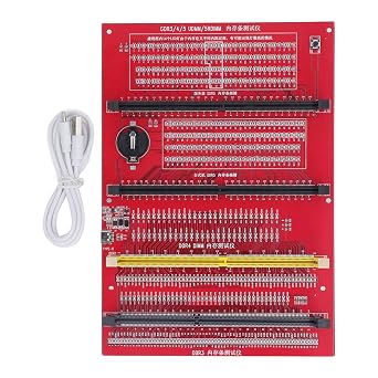 DDR4 Memory Tester 4 in 1 DDR3 / DDR4 / DDR5UDMM / DDR5RDIMM Memory Tester for Securing Desktop and Server Computers