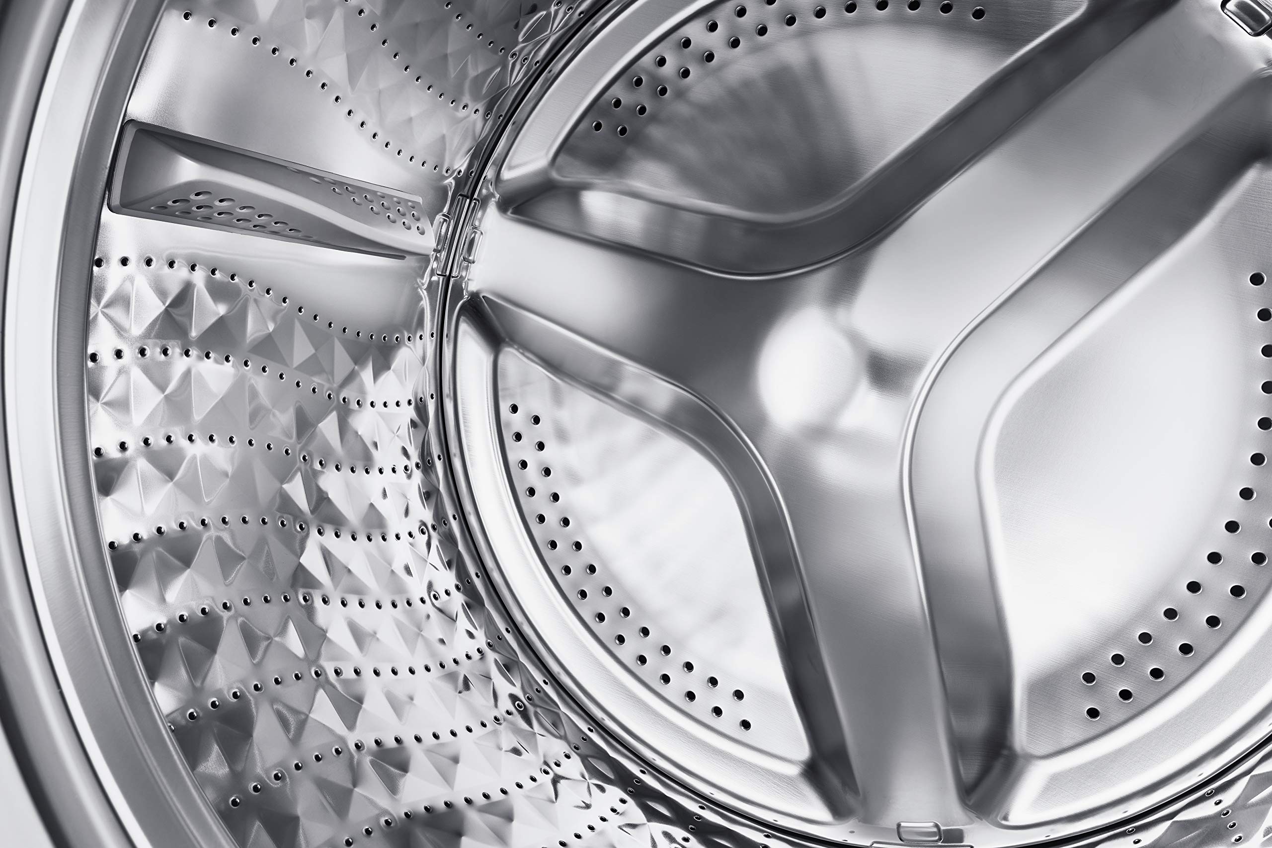 Samsung Lavasciuga Crystal Clean WD8NK552E0AW, Libera installazione, Slim, 8+5 Kg, 1200 RPM, Classe C/F, Vapore, 60l