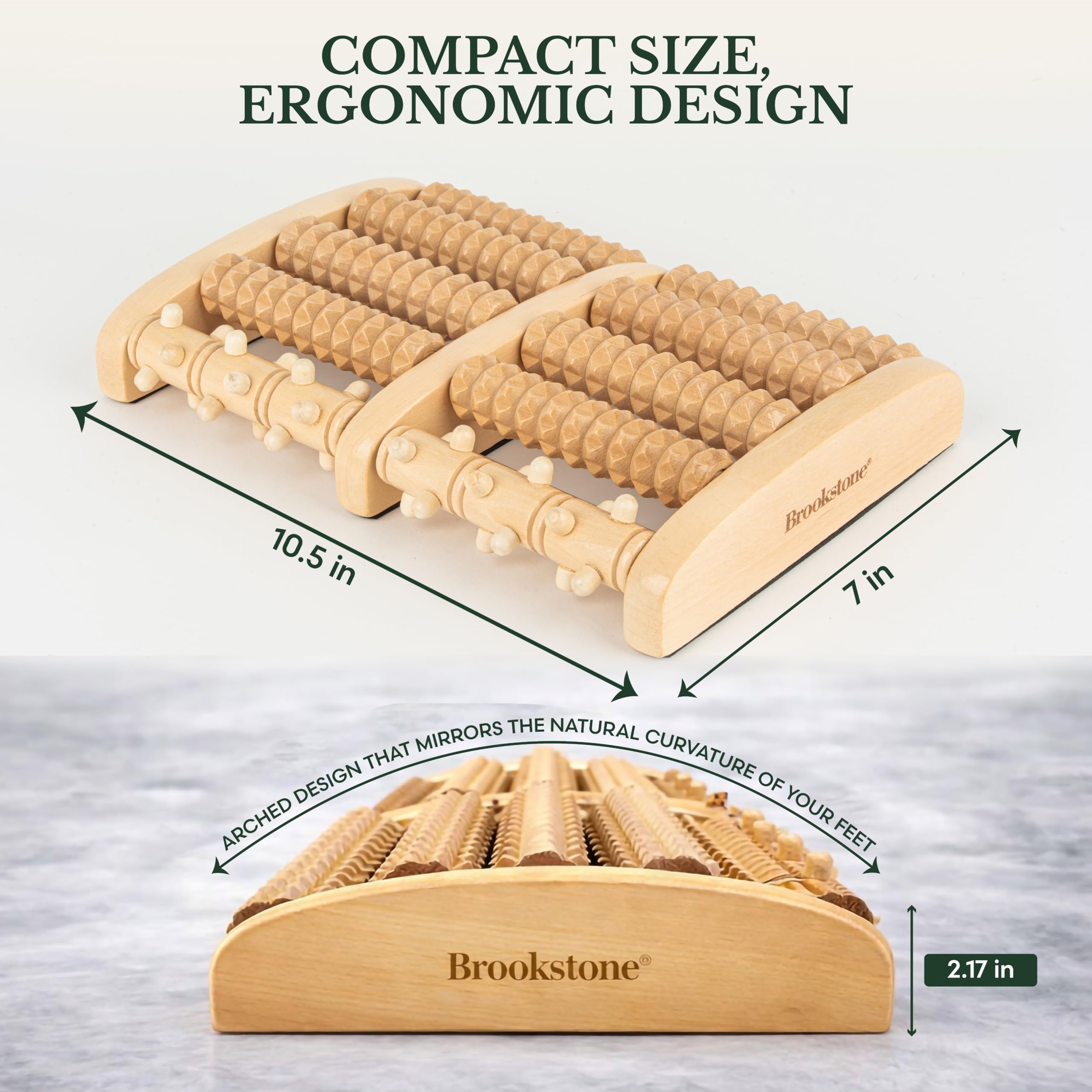Amazon | Brookstone フットローラーマッサージャー 足底筋膜炎緩和用 Amazon | Brookstone フットローラーマッサージャー 足底筋膜炎緩和用