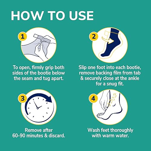 Miniatura 6 de Dr. Scholl's Mascarilla de Peeling Ultra Exfoliante para Pies con Piel Áspera y Seca, 3 Pares de Calcetines Hidratantes que Exfolian y Suavizan