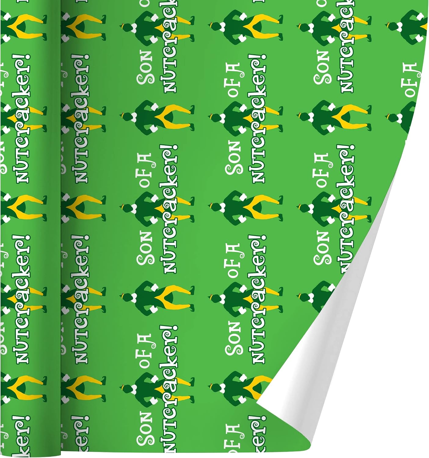 GRAPHICS & MORE Elf Movie Son of a Nutcracker! Gift Wrap Wrapping Paper Rolls